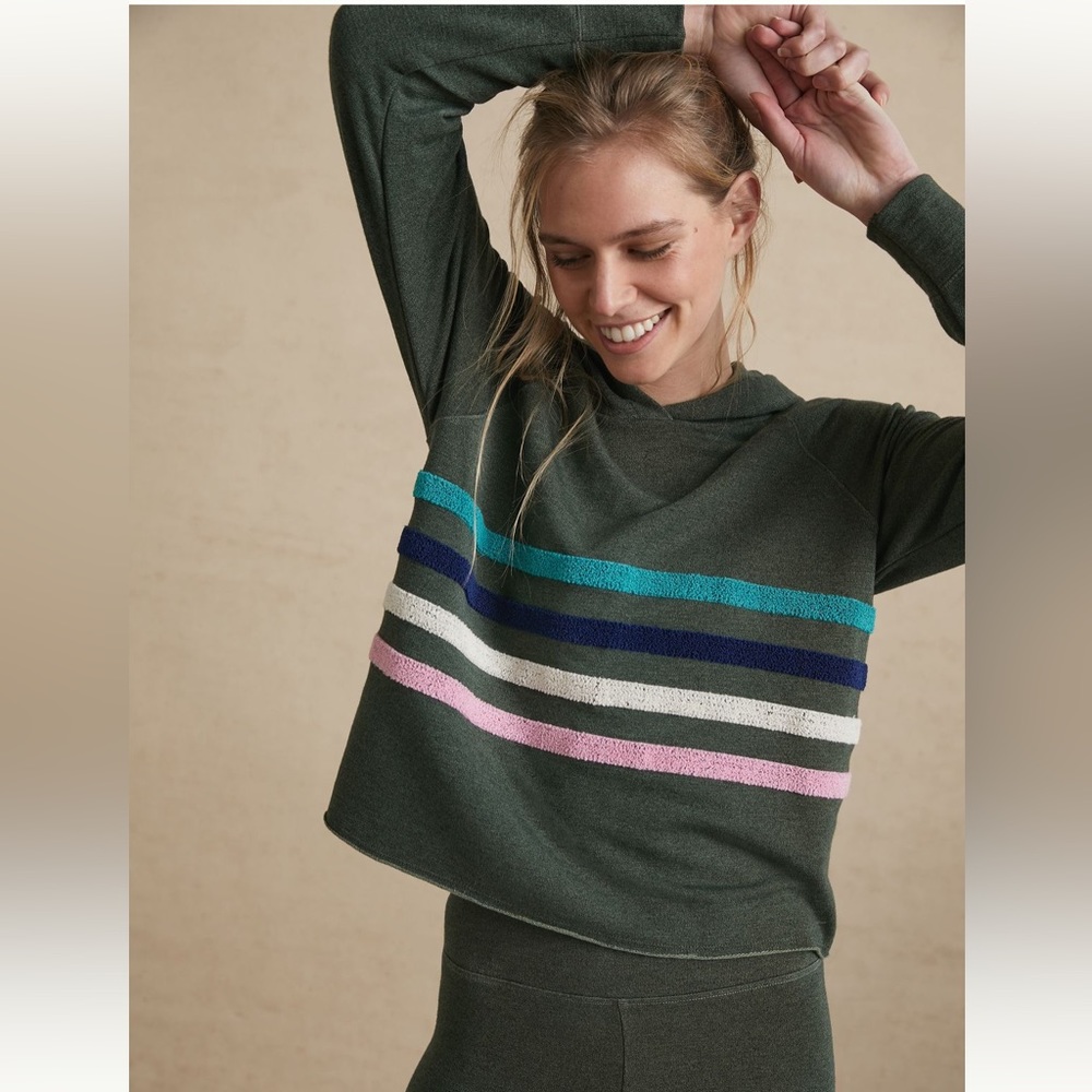 Anthropologie Sundry Galen Chenille Hoodie size S.